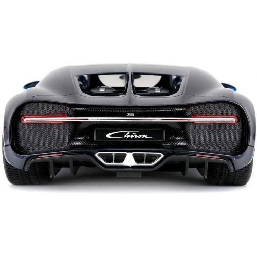 라스타 Modern-Depo Licensed Bugatti Chiron RC Car 1/14 Scale Black Rastar Radio Remote Control Toy Vehicle Sport Racing Car