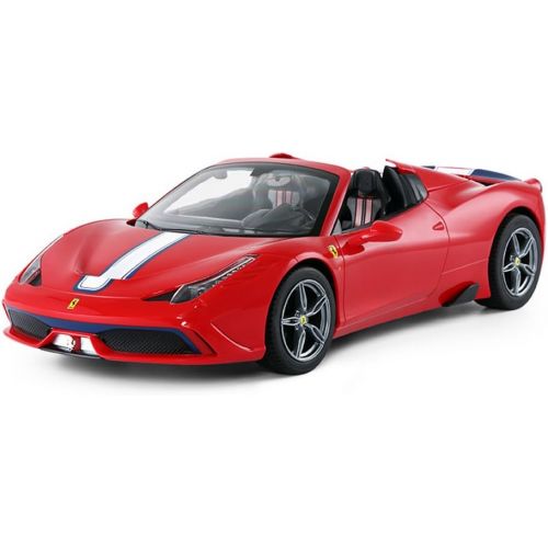 라스타 Rastar RC Car Radio Remote Control Car 1/14 Scale Ferrari 458 Special A, Model Toy Car for Kids, Auto Open & Close, Red