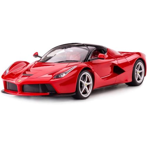 라스타 Rastar RC Car 1/14 Scale Ferrari LaFerrari Radio Remote Control R/C Toy Car Model Vehicle for Boys Kids, Red