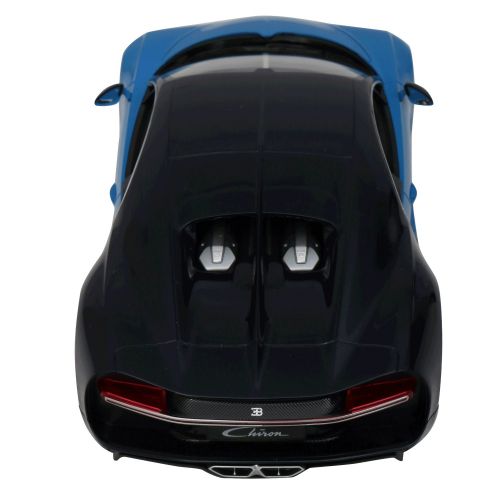 라스타 Midea Tech Radio Remote Control 114 Scale Bugatti Chiron Licensed RC Model Car (BlueBlack)