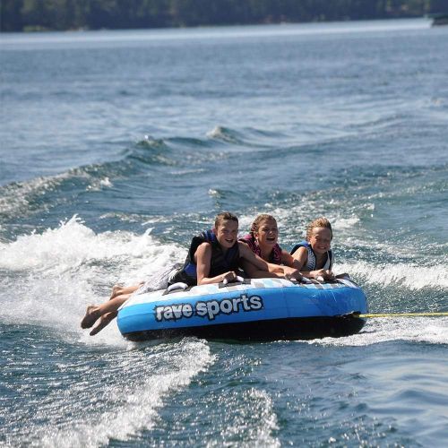  [아마존베스트]RAVE Sports Mass Frantic Boat Towable Tube for 1-4 Riders