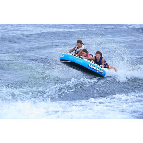  [아마존베스트]RAVE Sports Mass Frantic Boat Towable Tube for 1-4 Riders