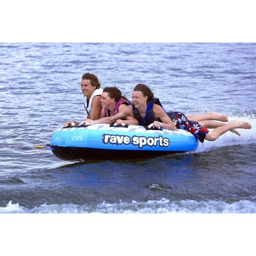  [아마존베스트]RAVE Sports Mass Frantic Boat Towable Tube for 1-4 Riders