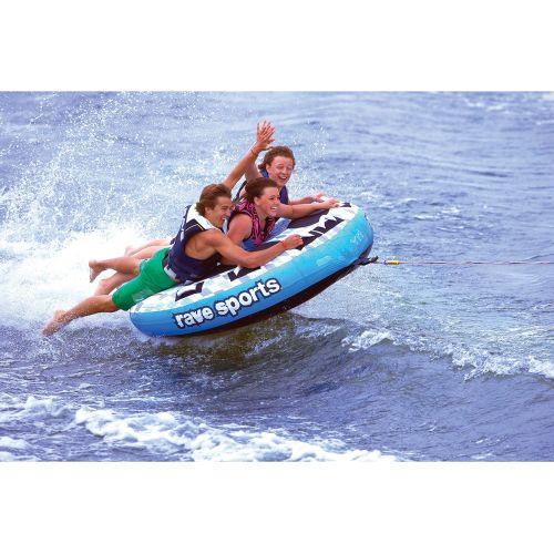  [아마존베스트]RAVE Sports Mass Frantic Boat Towable Tube for 1-4 Riders