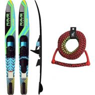 Rave Sports Pure Combo Water Skis - Adult Black/Blue