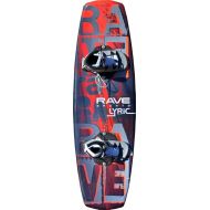 Rave Sports Lyric Premier Wakeboard With Bindings Package - Red