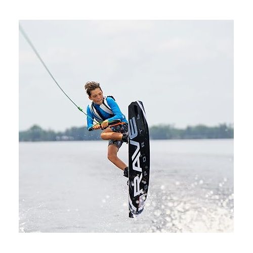  RAVE Sports Freestyle Wakeboard and Bindings Package with Striker Boots