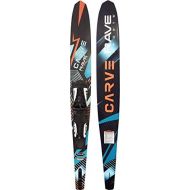[아마존베스트]RAVE Sports Carve Slalom Water Ski - Adult, Black, Adult - Adjustable Bindings
