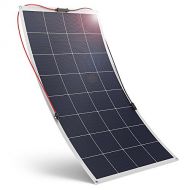 Flexible Solar Panel 120W 18V RAVPower Solar Charger Polycrystalline High Efficiency Bendable Design for Boat, Trailer, Tent Other Off Grid Applications