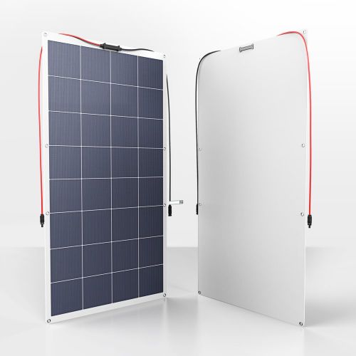  Flexible Solar Panel 120W 18V RAVPower Solar Charger Polycrystalline High Efficiency Bendable Design for Boat, Trailer, Tent Other Off Grid Applications