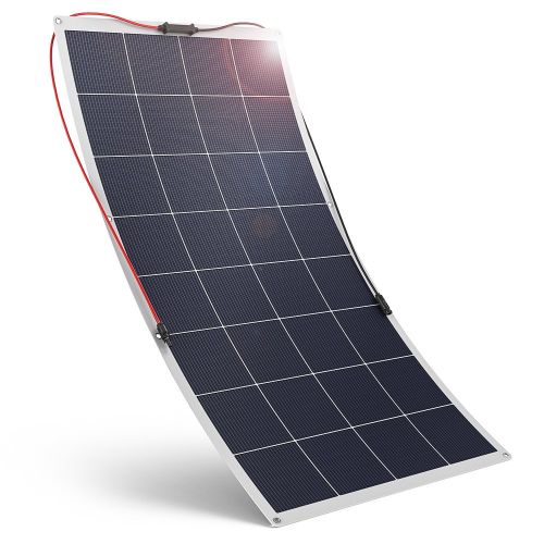  Flexible Solar Panel 120W 18V RAVPower Solar Charger Polycrystalline High Efficiency Bendable Design for Boat, Trailer, Tent Other Off Grid Applications