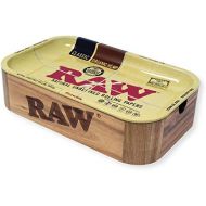 [아마존베스트]RAW 18870 Cache Box 28 x 17.5 x 7 cm Wooden Box with Magnets and Metal Tray as Lid