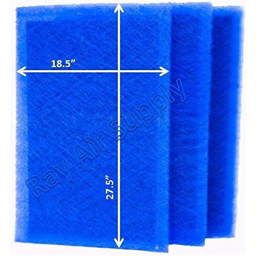  RayAir Supply 20x30 Dynamic Air Cleaner Replacement Filter Pads 20X30 Refills (3 Pack)