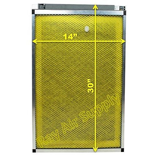  RAYAIR SUPPLY 14x30 Air Ranger Replacement Filter Pads 14X30 (3 Pack) Yellow