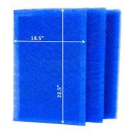 RAYAIR SUPPLY 16x25 Dynamic Air Cleaner Replacement Filter Pads 16X25 Refills (3 Pack)