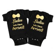 2 Piece Twins Bodysuit or T-Shirt Gift Set Ladies We Have Arrived RB Clothing Co