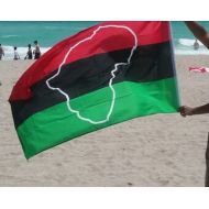 RBGwearItProud RBG Pan African flag with Africa map