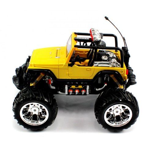  RC Monster Trucks Big Size QUALITY Electric Full Function Electric Full Function 1:16 Jeep Wrangler Convertible Monster RTR RC Truck (Colors MAy Vary) QUALITY Remote Control RC Trucks w/ Working Sus