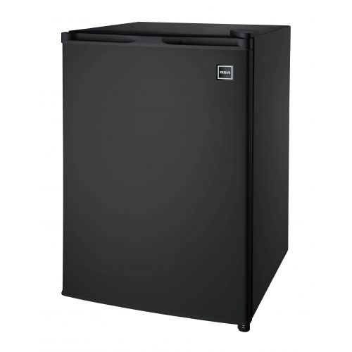  RCA 2.6 Cu Ft Single Door Mini Fridge RFR283, Stainless Steel