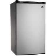 RCA RFR321-FR320/8 IGLOO Mini Refrigerator, 3.2 Cu Ft Fridge, Stainless Steel