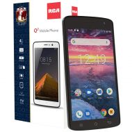 RCA Q2 Android 9.0 Pie, 5.0 HD, 4G LTE, 16GB, 8MP 5MP Dual Camera, Dual Sim, Unlocked Smartphone (Black)