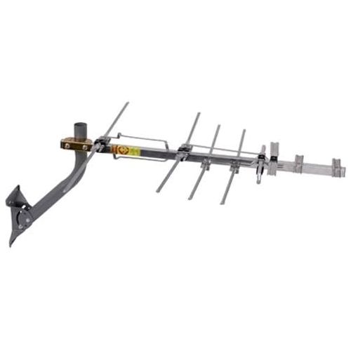  [아마존베스트]TV Antenna - RCA Outdoor Yagi Satellite HD Antenna w/ 150 Mile Range (70+ Miles from Broadcast Epicenter) Attic or Roof Mount TV Antenna, Long Range Digital OTA Antenna for Clear R