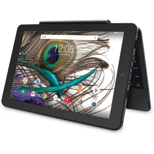  2019 RCA Viking Pro 10.1 Touchscreen 2-in-1 Tablet Laptop, Quad-Core Processor, 1GB RAM, 32GB SSD, WiFi, HDMI, Detachable Keyboard, Android 5.0 OS, charcoal