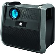 RCA - RPJ060 Portable Projector Home Theater Entertainment System - Outdoor, Built-in Handles and Speakers, Black, Graphite (RPJ060-BLACK/GRAPHITE)