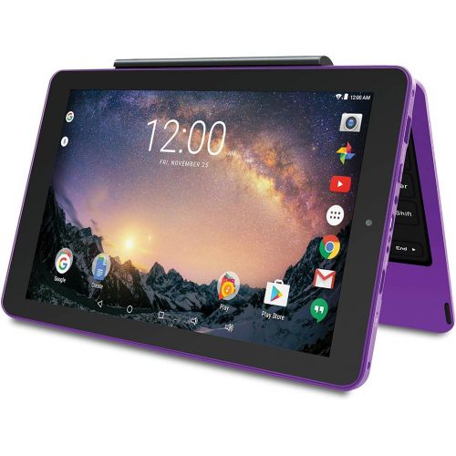  [아마존베스트]2018 Newest Premium High Performance RCA Galileo 11.5 2-in-1 Touchscreen Tablet PC Intel Quad-Core Processor 1GB RAM 32GB Hard Drive Webcam WiFi Bluetooth Android 6.0-Purple