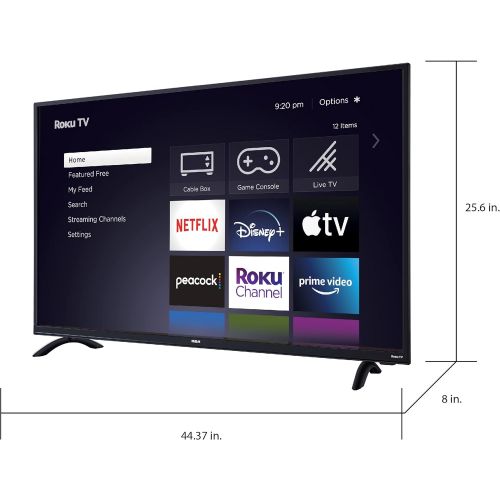  RCA 50-inch 4K UHD Roku Smart Flat Screen LED TV, 2022 Model