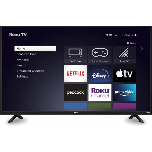  RCA 50-inch 4K UHD Roku Smart Flat Screen LED TV, 2022 Model