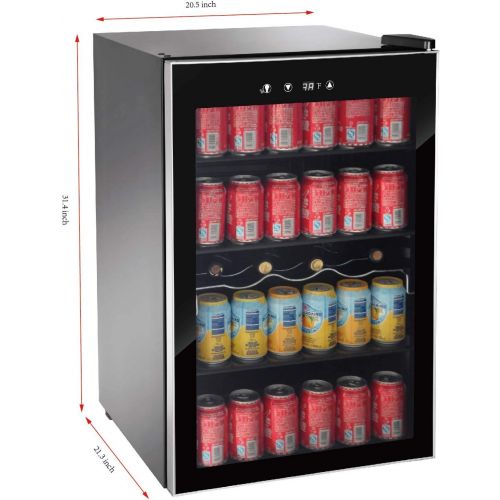  RCA RMIS1530 Freestanding Beverage Center and Wine Cellar Fridge