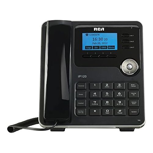  RCA IP120S VoIP Corded 3 Line Telephone