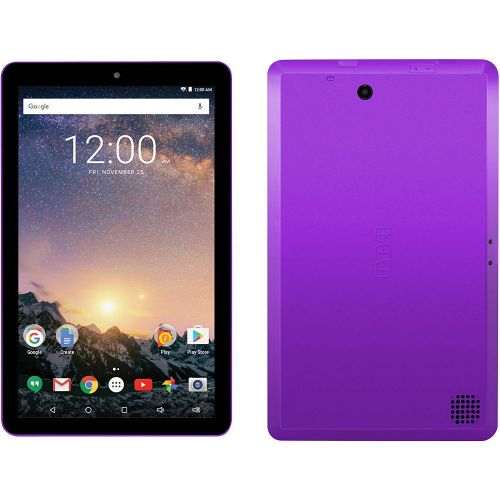  2018 Newest Premium High Performance RCA Galileo 11.5 2-in-1 Touchscreen Tablet PC Intel Quad-Core Processor 1GB RAM 32GB Hard Drive Webcam Wifi Bluetooth Android 6.0-Purple