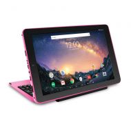 2018 RCA Galileo Pro 2-in-1 11.5 Touchscreen High Performance Tablet PC, Intel Quad-Core Processor 32GB SSD 1GB RAM WIFI Bluetooth Webcam Detachable Keyboard Android 6.0 Pink