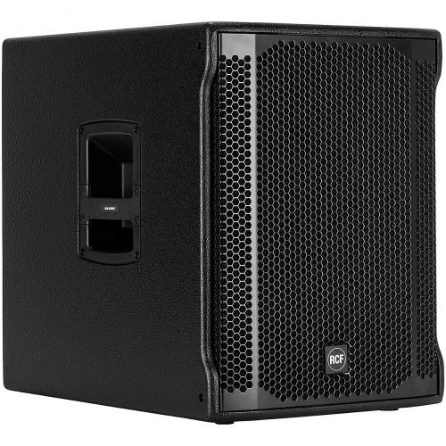  RCF},description:The SUB 705-AS II, is a compact active sub enclosure with a 1400 W powerful digital amplifier and a 15” woofer. It is the ideal complement to 8”, 10”, 12 and 15 PA