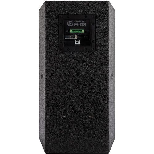  RCF COMPACT M 08 Passive 2-Way Speaker (Black)