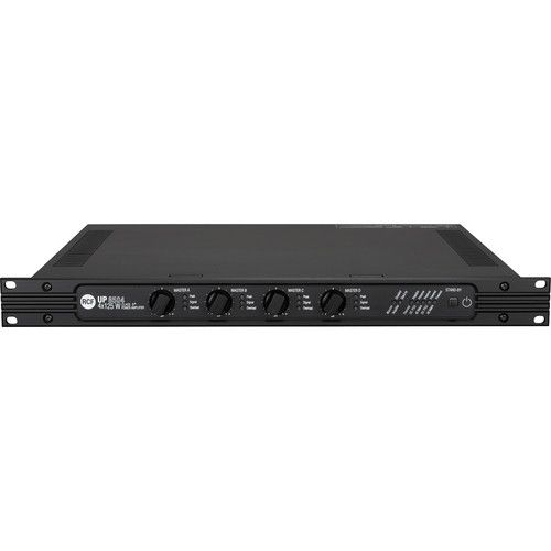  RCF 8000 Series UP 8504 Power Amplifier (4 x 125 W)