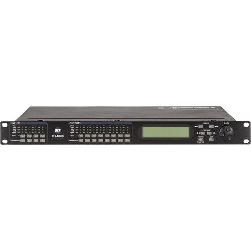  RCF DX 4008 4-Input & 8-Output Digital Audio Processor