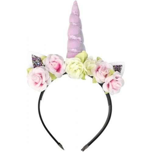  R-Cloud Girls Flower Unicorn Costume Pageant Princess Dress Up Cosplay Birthday Party Dress