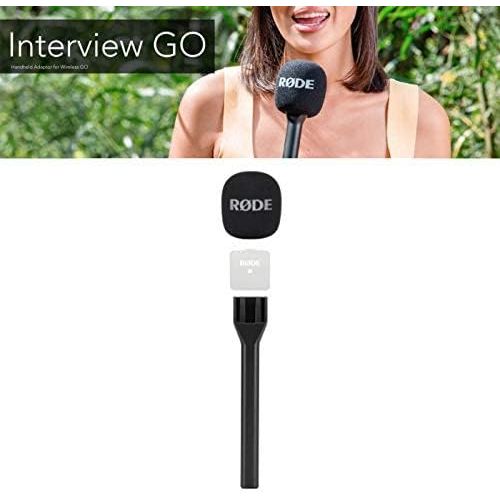  [아마존베스트]-Service-Informationen RØDE Microphones Interview GO Handheld Adapter for Wireless Go Interviewgo Black