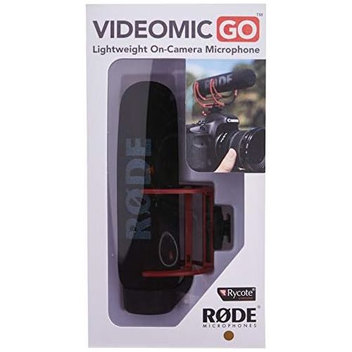 로데 [아마존베스트]Rode Microphones Rode VidMic Go, VideoMic Go On Camera Microphone including Rycote Lyre Bracket