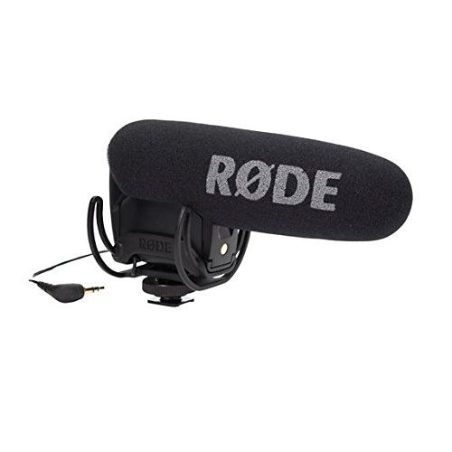 로데 RØDE Microphones Rode VideoMicPro Compact Directional On-Camera Microphone with Rycote Lyre Shockmount