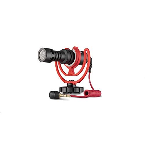 로데 RØDE Microphones Rode VideoMicro Compact On-Camera Microphone with Rycote Lyre Shock Mount