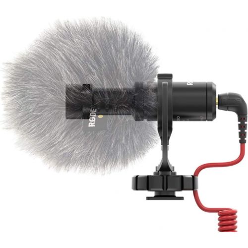 로데 RØDE Microphones Rode VideoMicro Compact On-Camera Microphone with Rycote Lyre Shock Mount