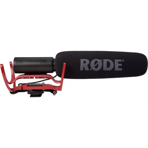 로데 RØDE Microphones Rode VideoMic Microphone Pack with Rycote Lyre Mount, Boom Pole, Screw Adapter and Extension Cable