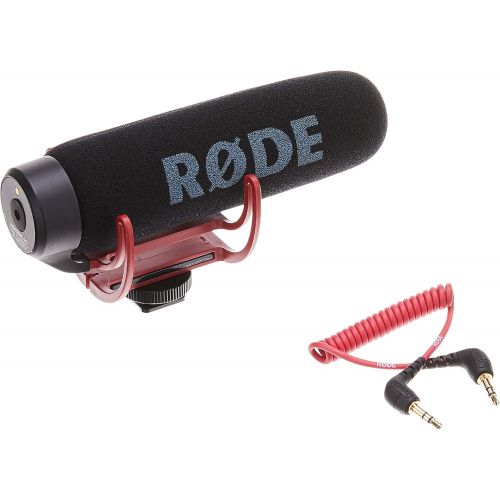 로데 RØDE Microphones Rode VideoMic GO Lightweight On-Camera Microphone with Integrated Rycote Shockmount