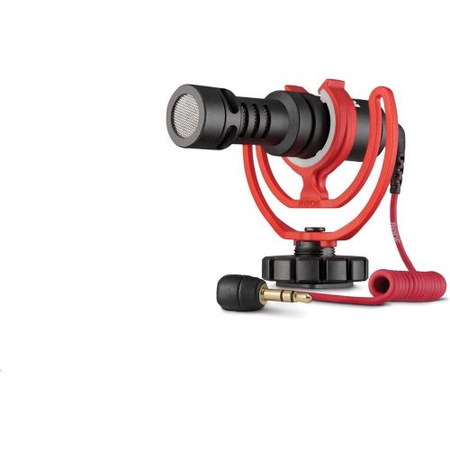 로데 RØDE Microphones Rode VideoMicro Compact On-Camera Microphone with Rycote Lyre Shock Mount