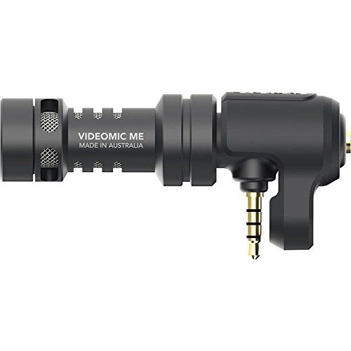 로데 RØDE Microphones Rode VideoMic Me Compact TRRS Cardioid Mini-Shotgun Microphone for Smartphones