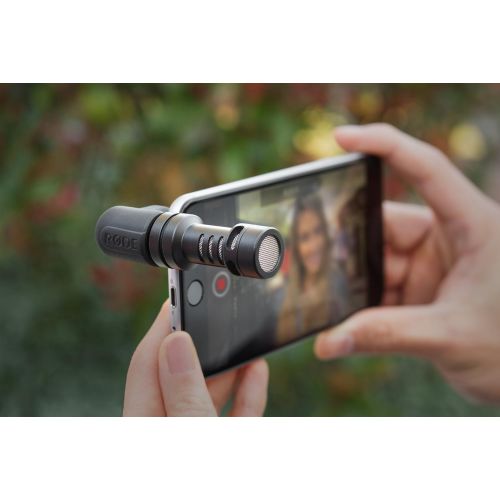 로데 RØDE Microphones Rode VideoMic Me Compact TRRS Cardioid Mini-Shotgun Microphone for Smartphones